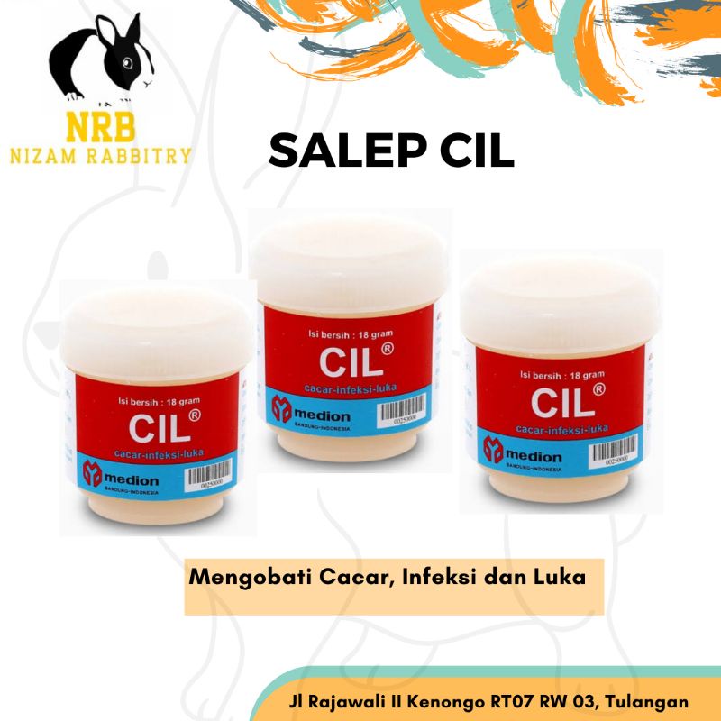 CIL (obat luka untuk kelinci)