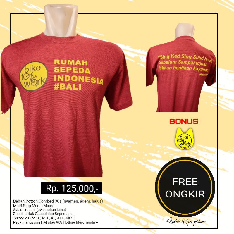 Kaos Rumah Seoeda Indonesia