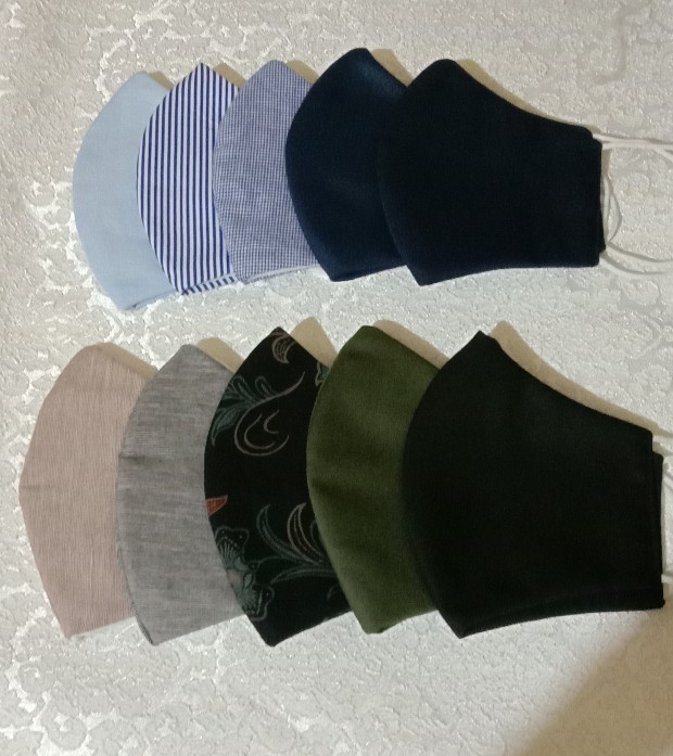 Masker Kain 3ply Bisa Couple Dewasa Dan Anak