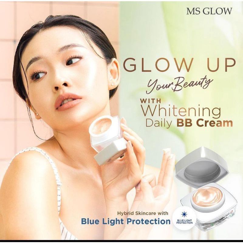BB CREAM MS GLOW / WHITENING DAILY BB CREAM MS GLOW BEAUTY