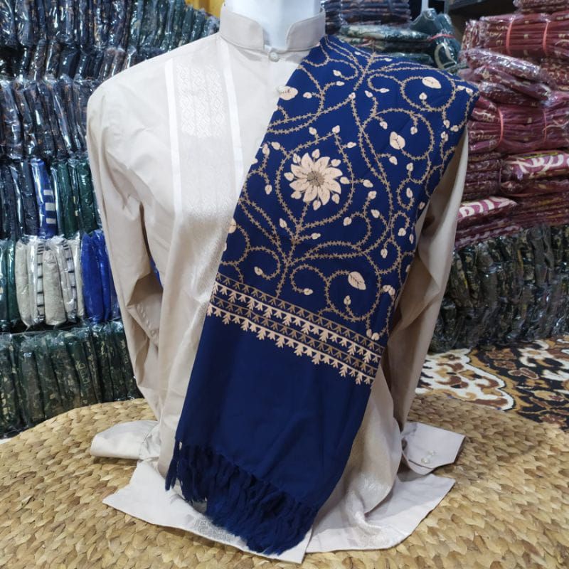 sorban putih sorban hijau sorban yaman sorban hitam sorban kashmiri sorban panjang 2 meter bahan ray