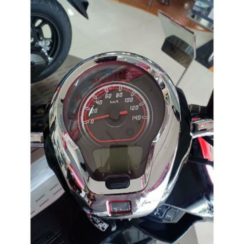 panel/garnish scoopy new 2020-2021 original chrome