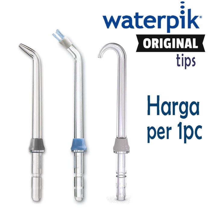 Jual Waterpik Original Tips, Classic Jet Plaque Seeker Implant Denture