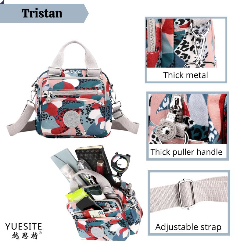 Tas wanita 3in1 tenteng selempang ransel small yuesite tristan original backpack cyutebags