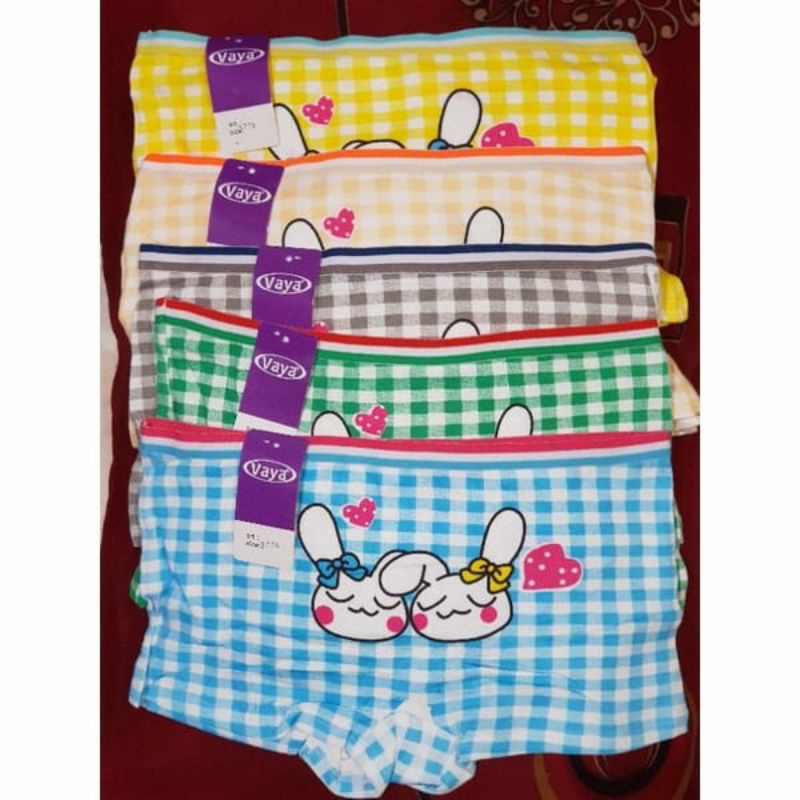 Celana dalam anak perempuan / Celana dalam Boxer cewek bahan cotton