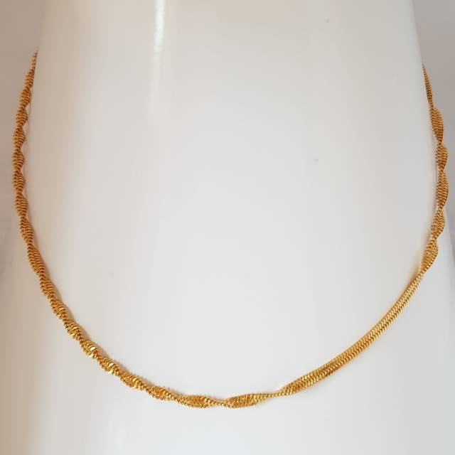 Kalung titanium import cewek cowok KTG9