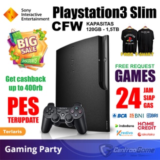PS3 SLIM CFW 1TB 1000GB ORI JAPAN FREE GAMES