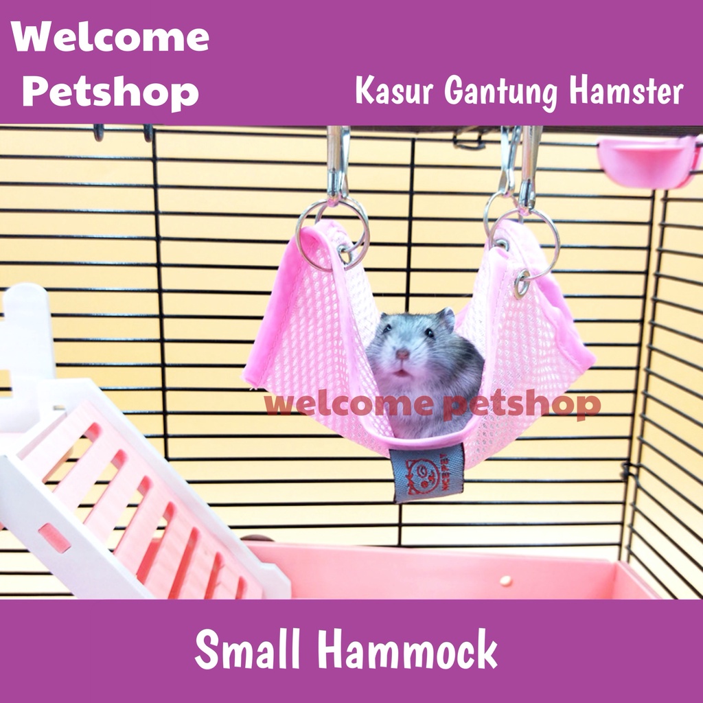 Hammock Kecil Hamster / Kasur Hamster / Rumah Hamster Ranjang Hamster