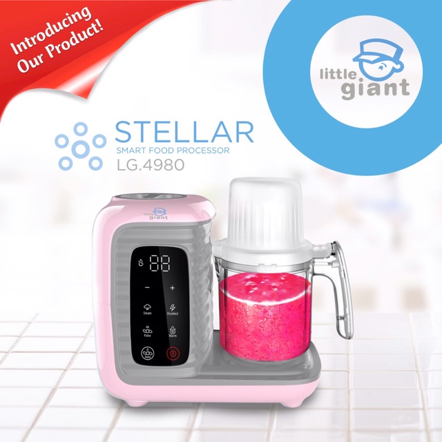 LG 4980 Stellar Smart Food Processor / Blender Makanan MPASI Anak