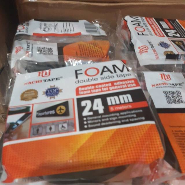 

Double tape foam 1 inch Nachi