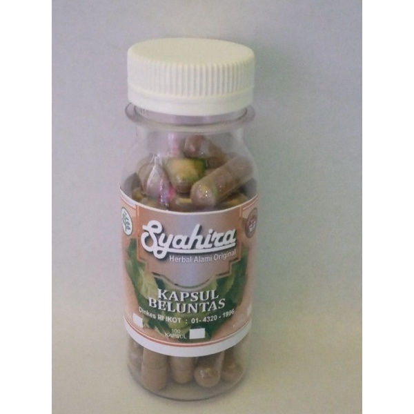 

KAPSUL BELUNTAS KEMASAN BOTOL ISI 50 KAPSUL