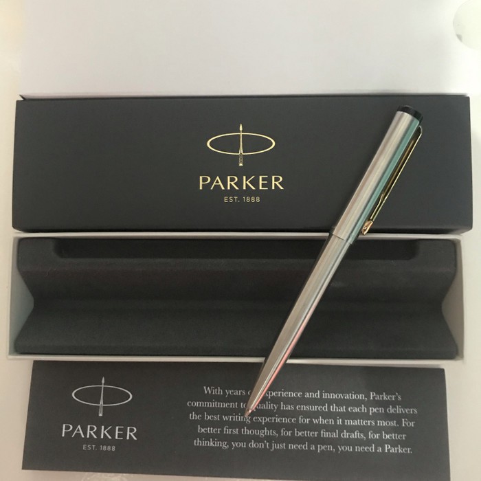 

Unik Pulpen Parker VEKTOR SS Gold Trim ( Klip Emas ) Murah