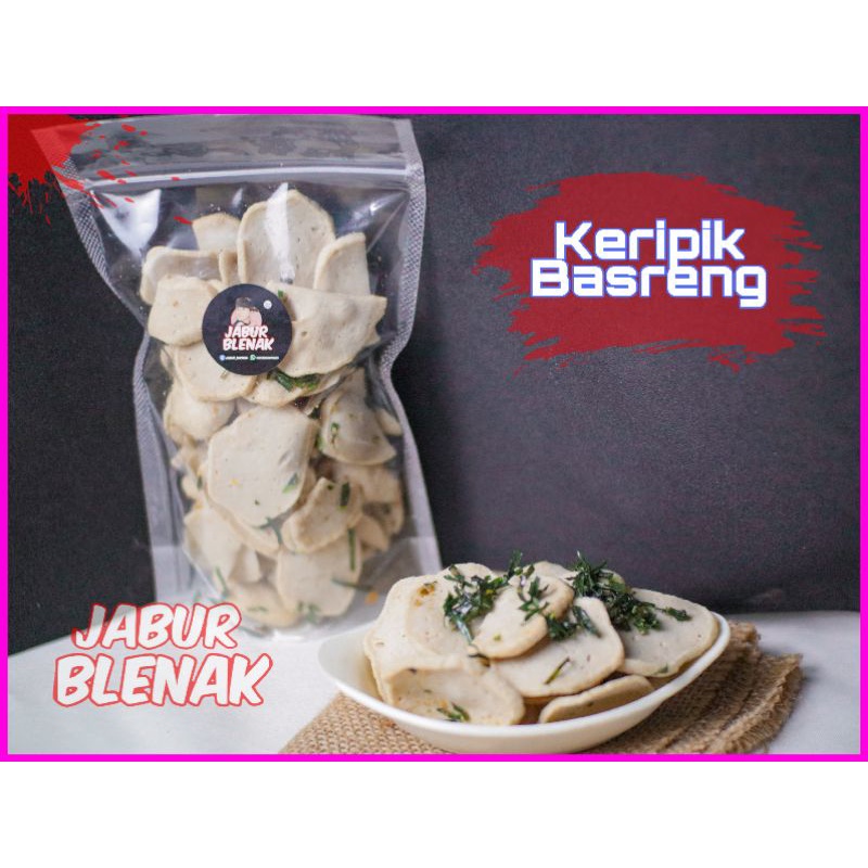 

Keripik Basreng daun jeruk jajanan viral cemilan murah