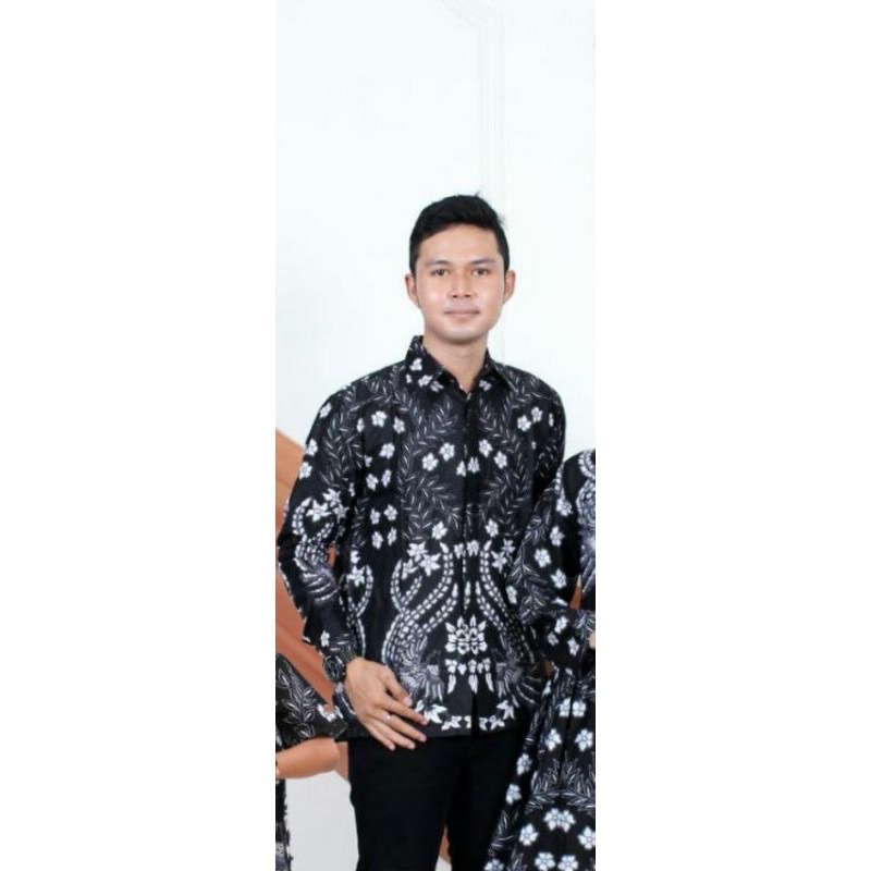 Batik Couple keluarga sania ruffle ori ndoro jowi dnt manuk tarung putih Termurah