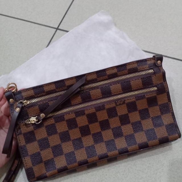 Clutch tas tangan pouch lv murah second bekas preloved