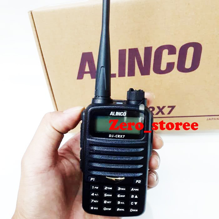 HT Alinco CRX7 DJ CRX-7 Dual Band Ori DJ CRX7 Alinco CRX 7 VHF UHF DualBand penerus alinco DJ CRX5 CRX-5