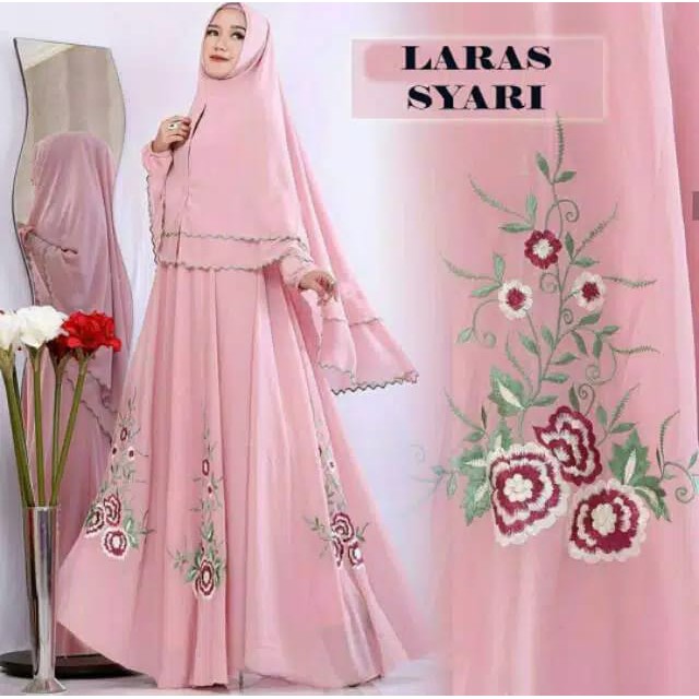 VGN GAMIS LARAS SYARI / MAXI LARAS / MAXI TERLARIS / MAXI MUSLIM / GAMIS MUSLIM / BEST SELLER