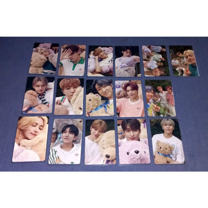 [Take All] PC PHOTOCARD SEVENTEEN DICON boneka teddy S.Coups Joshua Jeonghan Jun Wonwoo Hoshi Woozi 