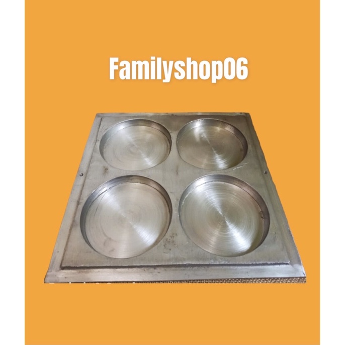 Loyang Martabak mini 4 lubang tebal