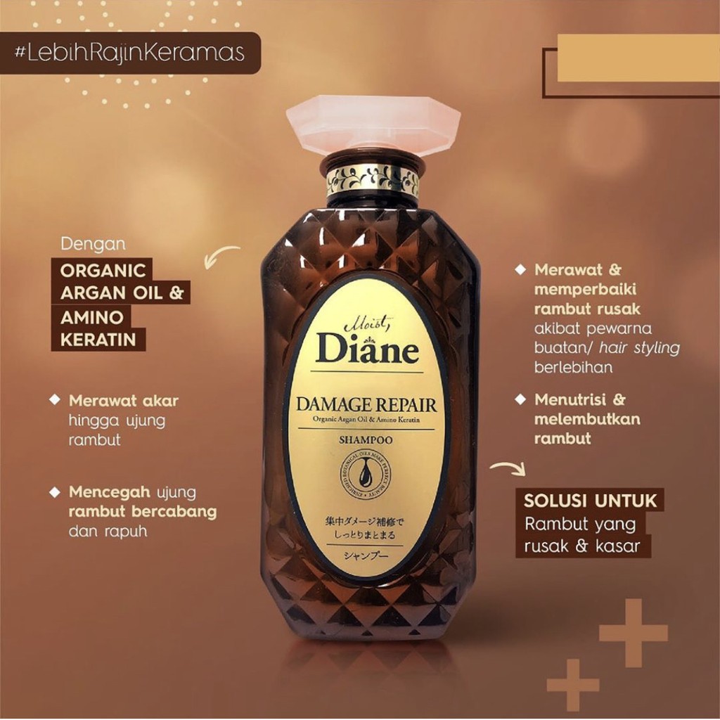 Moist Diane Extra Shampoo/Conditioner (450ml) - Japan Shampoo