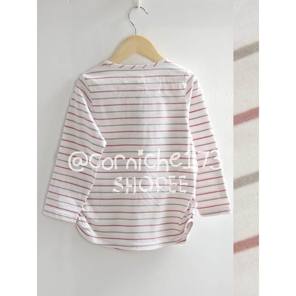 Corniche Kids Carla Stripe Tee Kids Offwhite - TP K23003