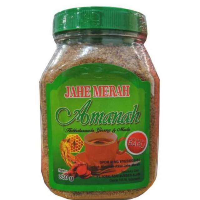 

JAHE MERAH AMANAH 330 gram