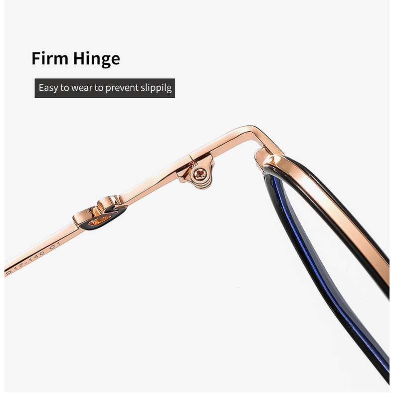 Kacamata Anti Radiasi Bahan Metal Untuk Wanita