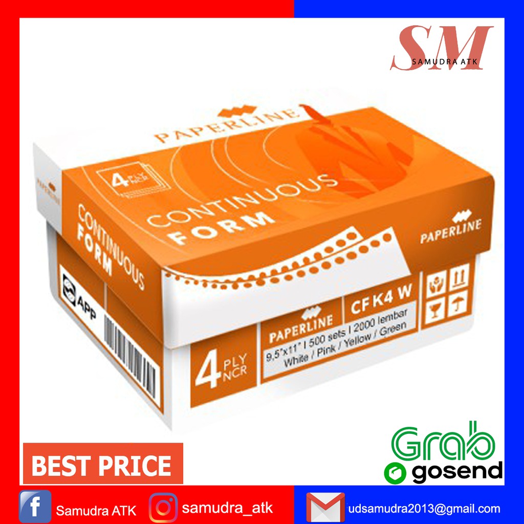 

CONTINUOS FORM 4 PLY W FULL 1 DUS KHUSUS GOSEND - samudra.atk