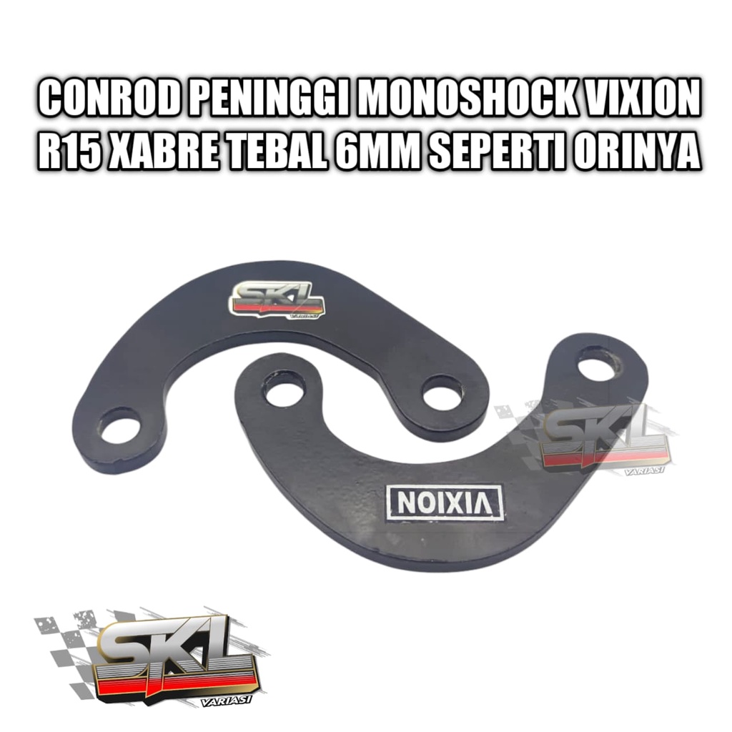 Conrod Peninggi Monoshock XSR 155 Vixion R15 Xabre Tebal 6mm Seperti Orinya