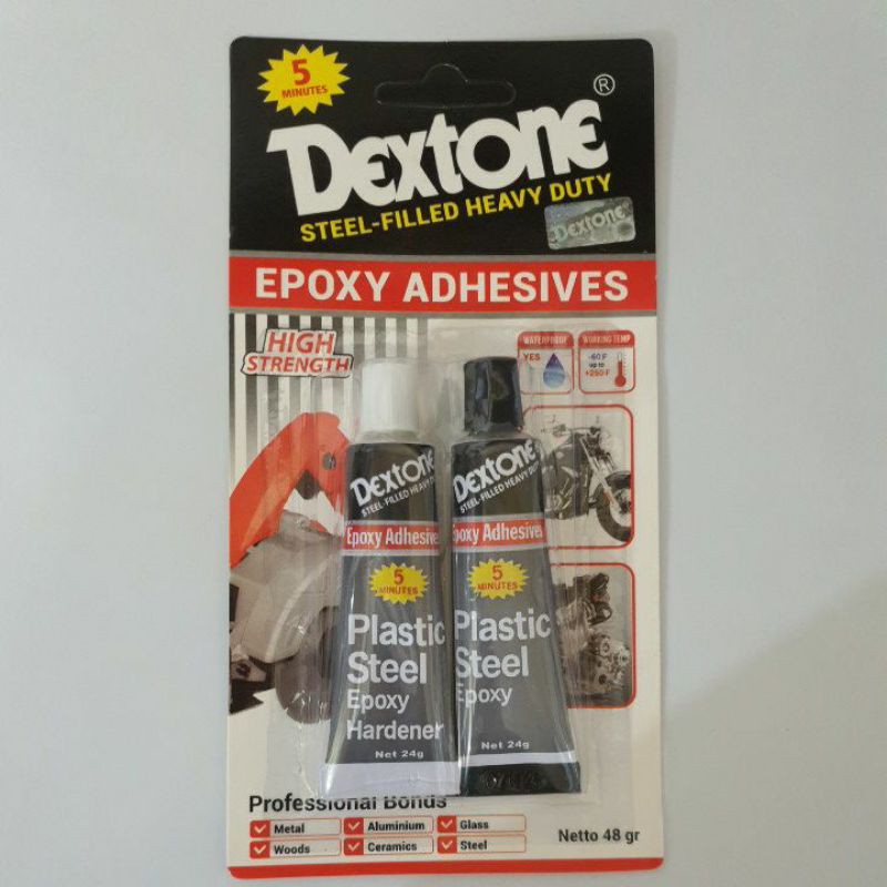 Lem Epoxy Dextone 5 Menit/Dextone Epoxy Campur