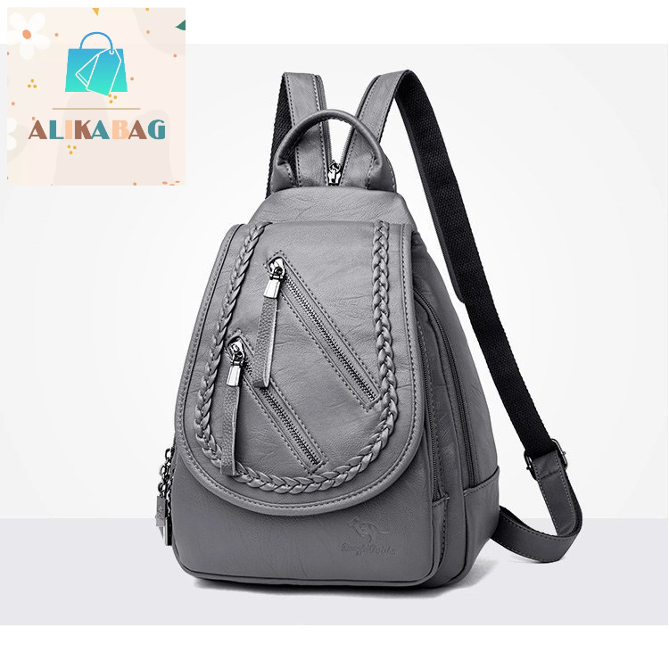 ALIKA BAG - Tas Ransel Fashion Wanita Desain Casual