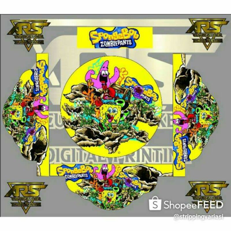 Sticker tebok lovebird - Decal sangkar burung lovebird stiker kandang burung lb decal tebok lb keren