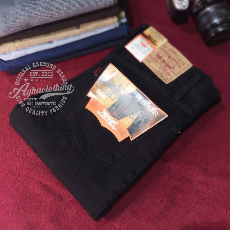 Celana Jeans Pria Standar | Jeans Reguler Aghaclothing Premium Cowo | celana panjang jeans pria