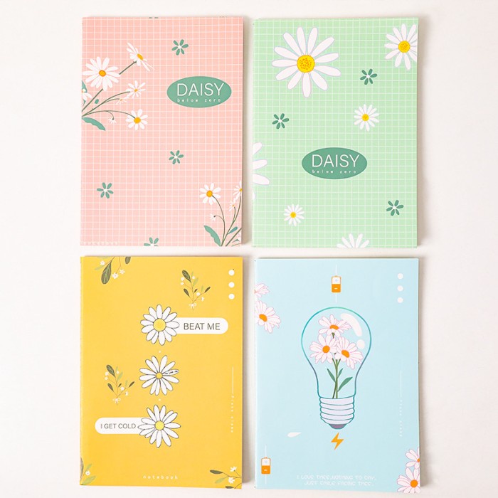 

[RESTOCK] Buku Tulis A5 Karakter Motif Lucu 30 lembar MB0101 - daisy
