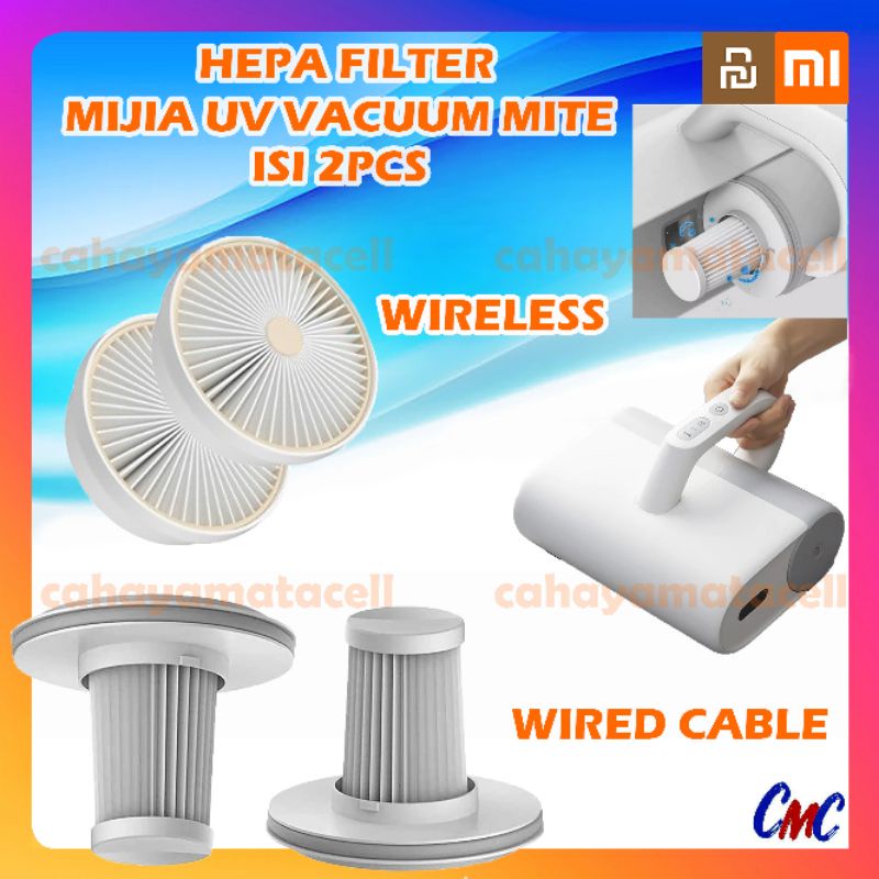 Xiaomi Mijia UV Vacuum Mite Hepa Filter Cadangan isi 2pcs