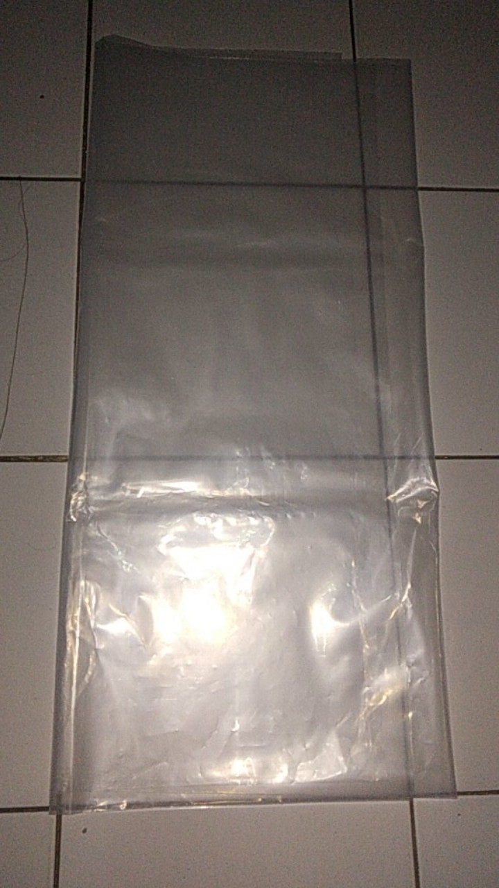 Kantong Plastik Bening Besar 75 X 130 / Pe 75x130 08 Tebal (1kg)