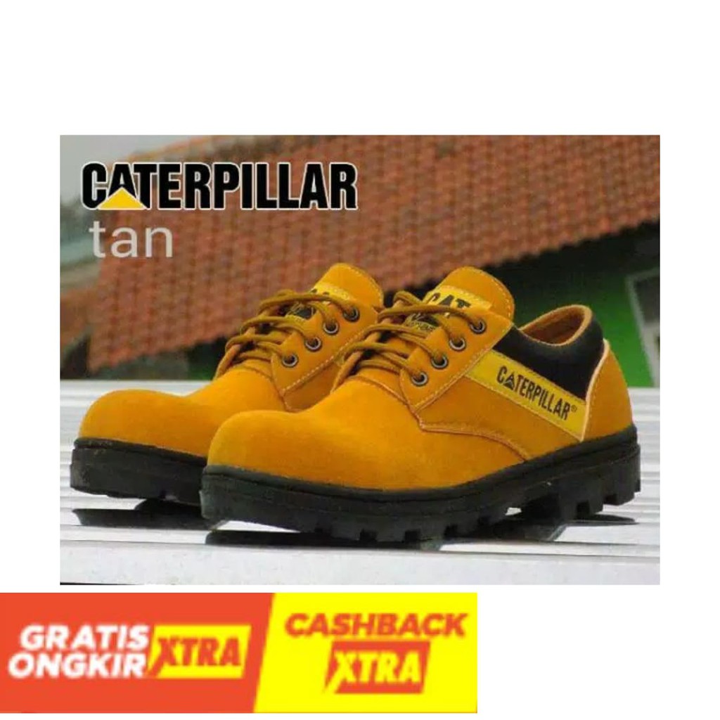 ORIGINAL  - SEPATU PRIA CATERPILLAR LOW BOOTS MURAH