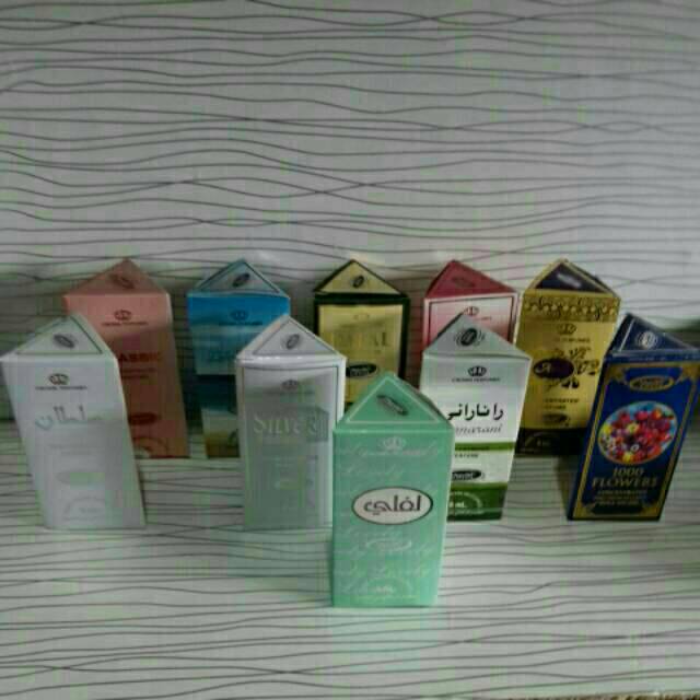 Bisa (COD)GROSIR PARFUM DOBHA 6ML100% non al kohol( pembelian minimal 1 lusin=12 pcs)