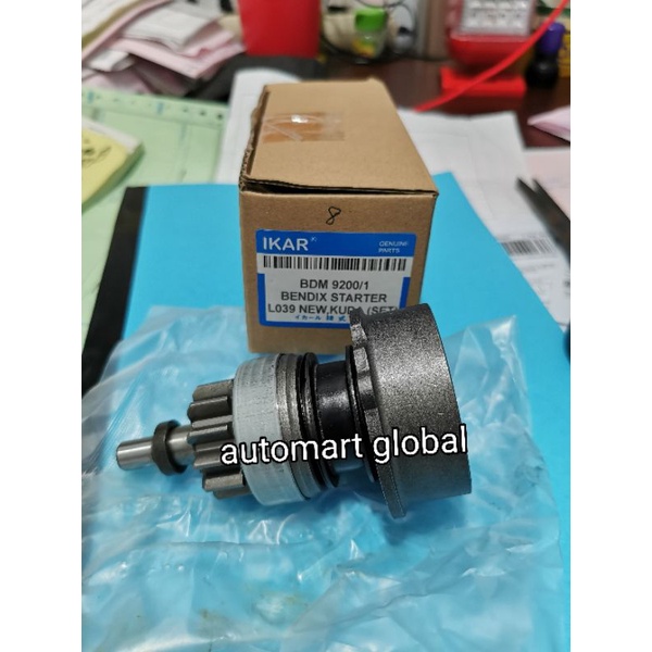 Bendix starter kuda diesel L300 diesel L039 new