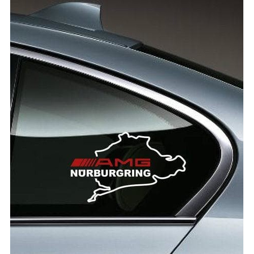 

sticker stiker nurburgring amg Elegan