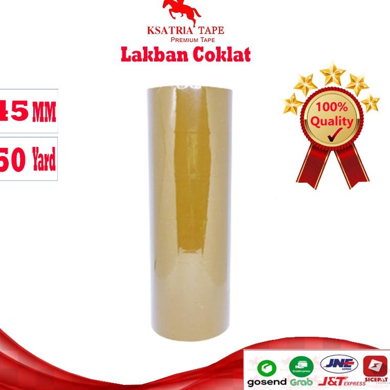 

Terbukti [TERMURAH] Lakban OPP Tape / Lakban Coklat Dunia Packing 50 Yard (1 Slop) -COD .!