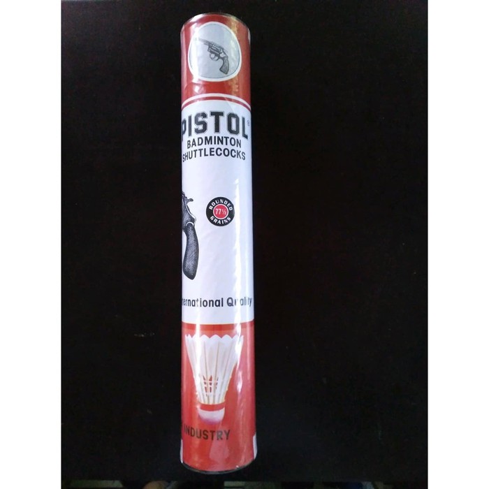 Promo Shuttlecock Kock Badminton Bulutangkis Pistol Merah Putih terbaik