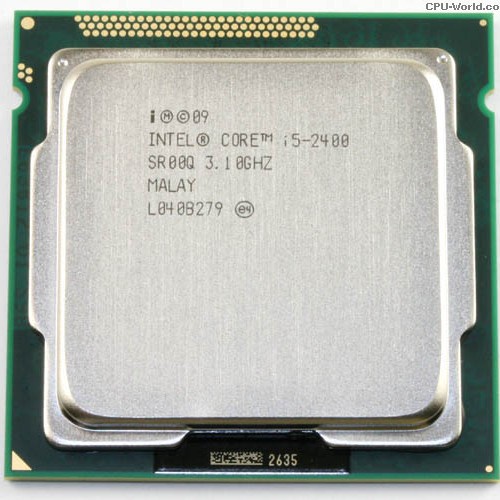 Processor Intel Core i5 2400 / Core i5 2450 / core i5 2500 Socket 1155