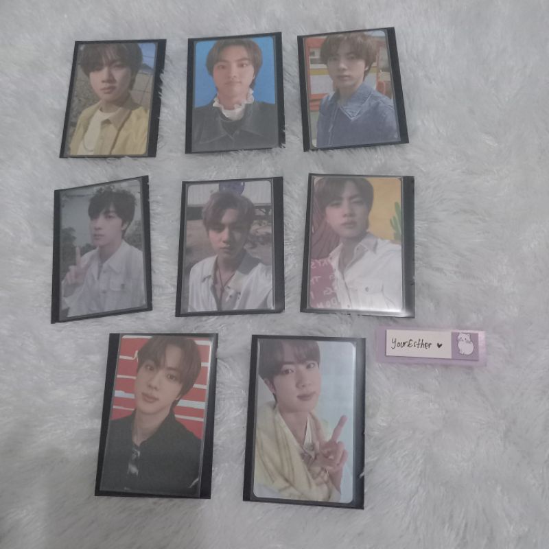 Photocard BTS Official || Photocard Seokjin Official || Photocard Lucky Draw Butter seokjin