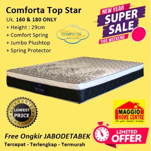 Comforta Kasur Springbed - Kasur Comforta Top Star