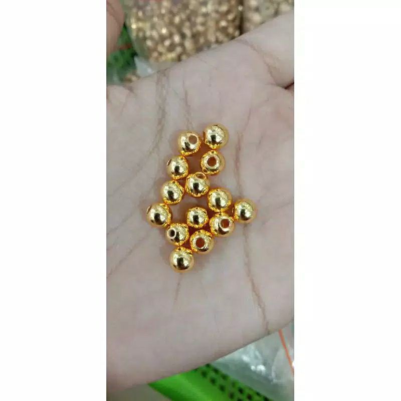 Fourfashion liontin bola charm bulat xuping 4 mm