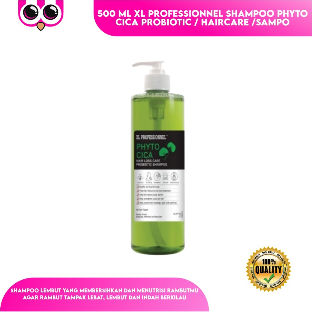 500 Ml Xl Professionnel Shampoo Phyto Cica Probiotic / Haircare / Sampo
