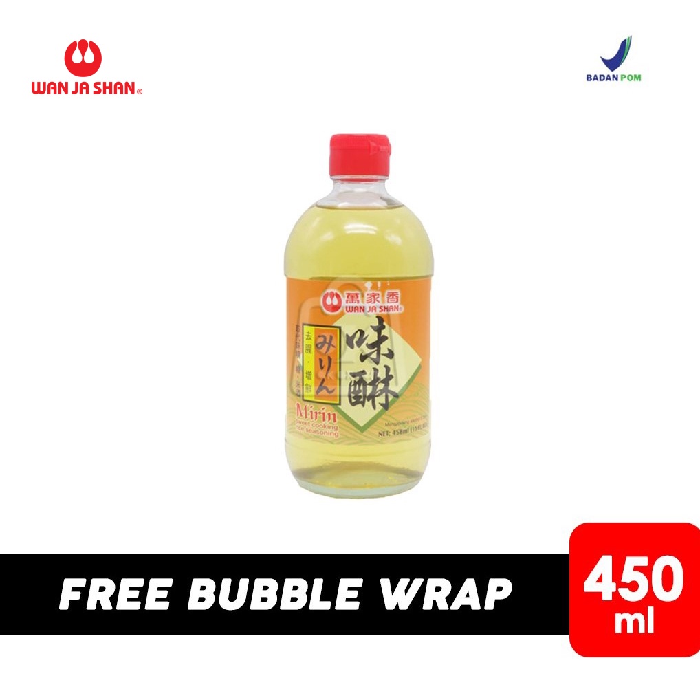

Wan Ja Shan Mirin Anggur Masak (Botol Kaca 450 ml)