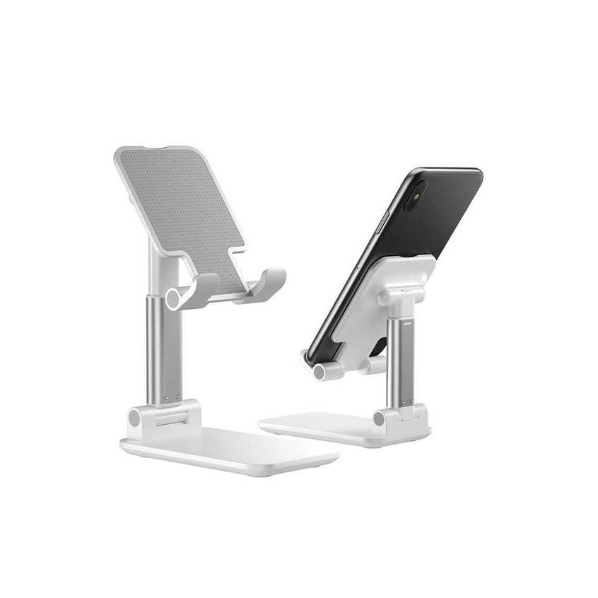 Holder Meja Folding Desktop Phone Stand Standing handphone Dan Tablet