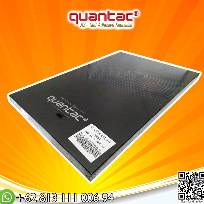 

Sticker Metalize Silver/Gold A3+ QUANTAC paket hemat 10 lembar Star Seller Termurah